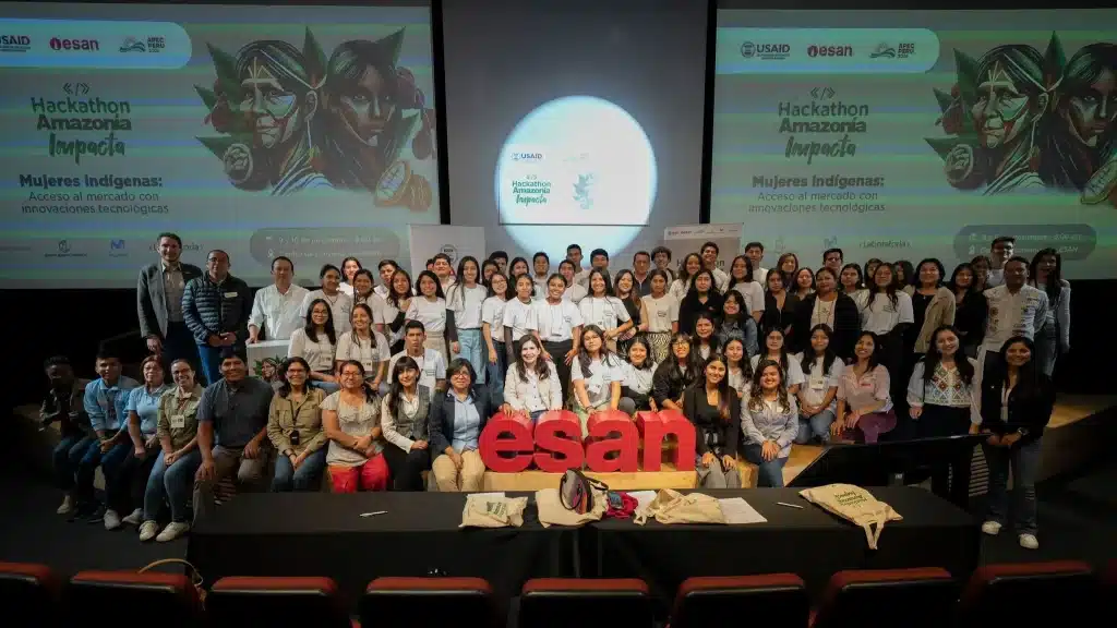 USAID y ESAN organizaron la Hackathon Amazonía Impacta “Mujeres indígenas: acceso al mercado con innovaciones tecnológicas”