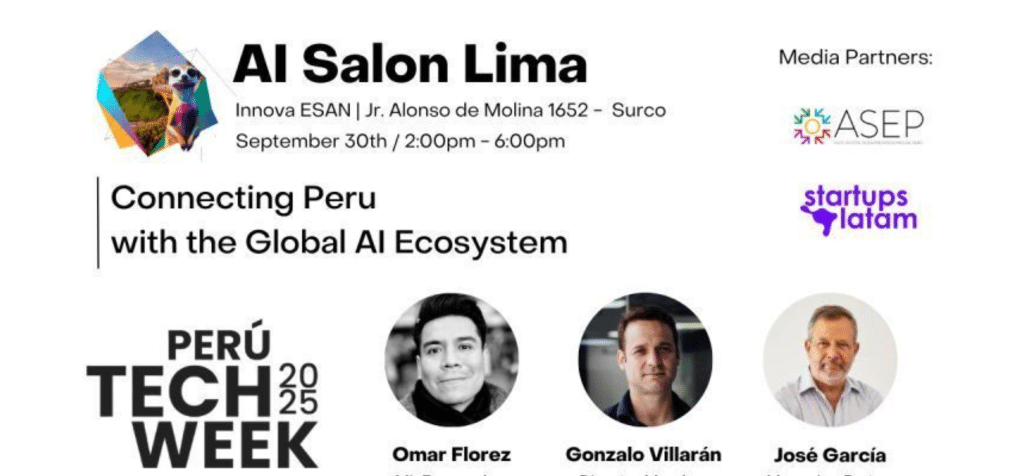 Vuelve AI Salon Lima dentro de Perú Tech Week 2025